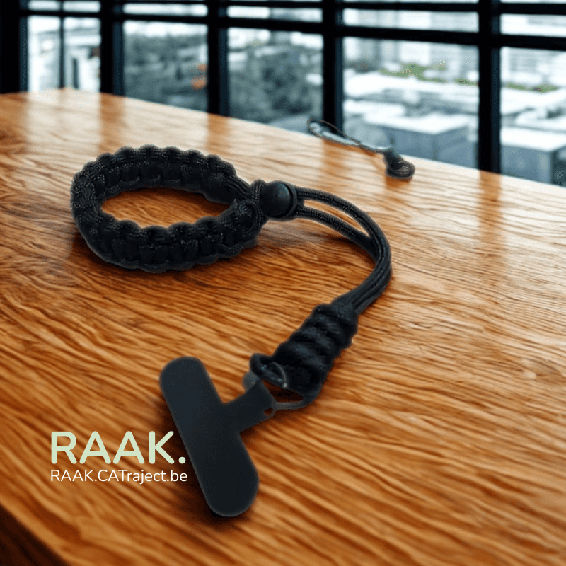Sport en reisaccessoire: pols lanyard met clip en verstelbare band