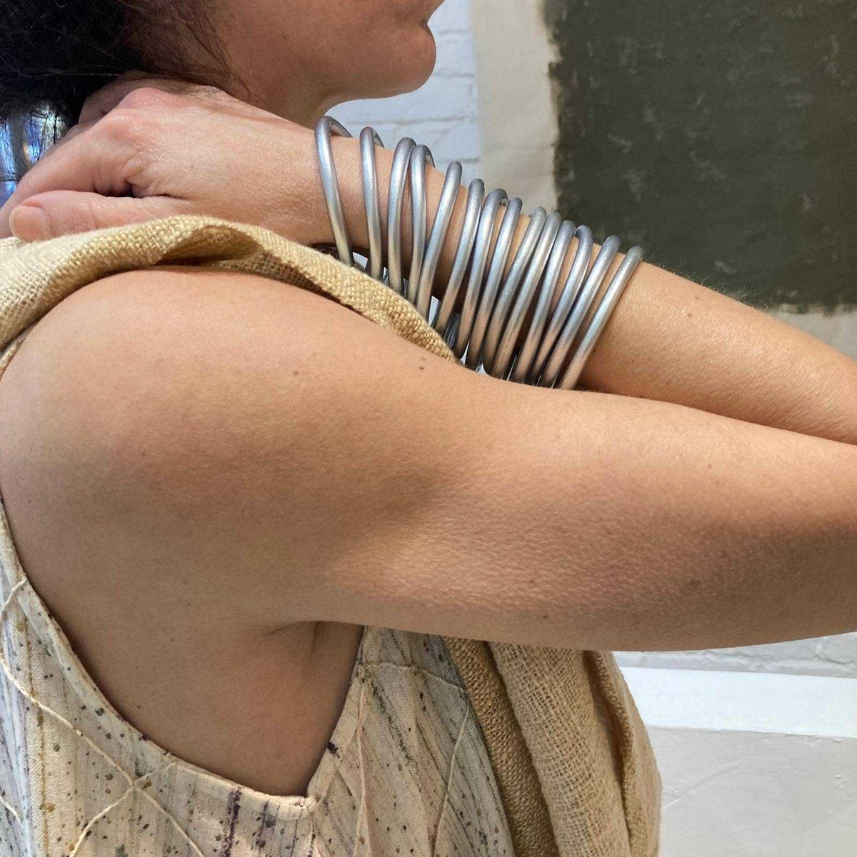 zilveren armband RAAK.Armband Boeddhi Zilver met minimalistisch design