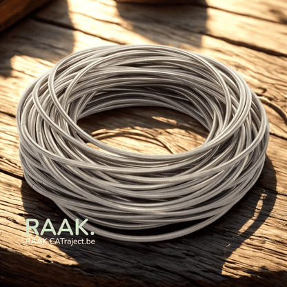 Zilverkleurige elastische armband voor dames