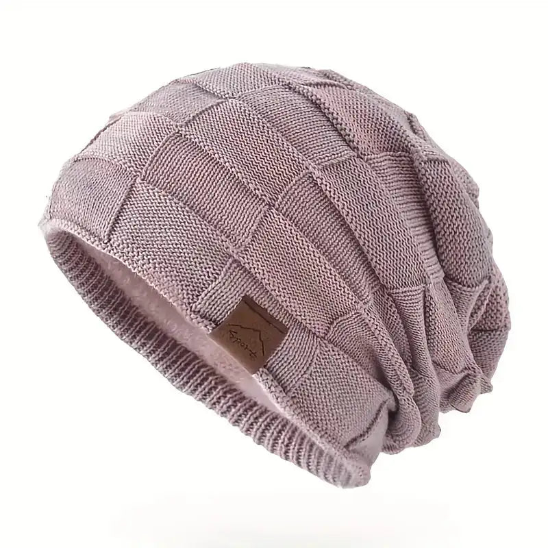 Roze gebreide beanie van RAAK voor warmte en casual stijl