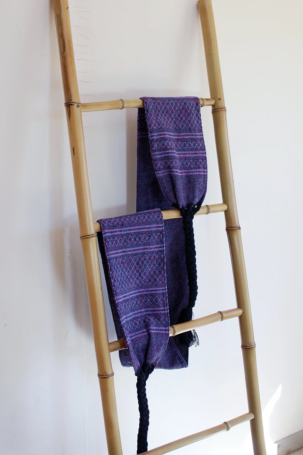 Handgemaakte buikband blauw