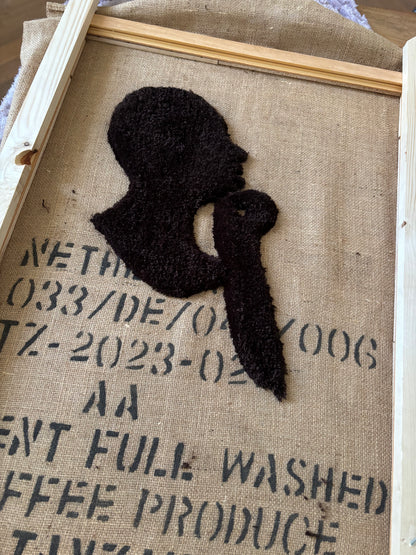 work in progress tuft wanddecoratie