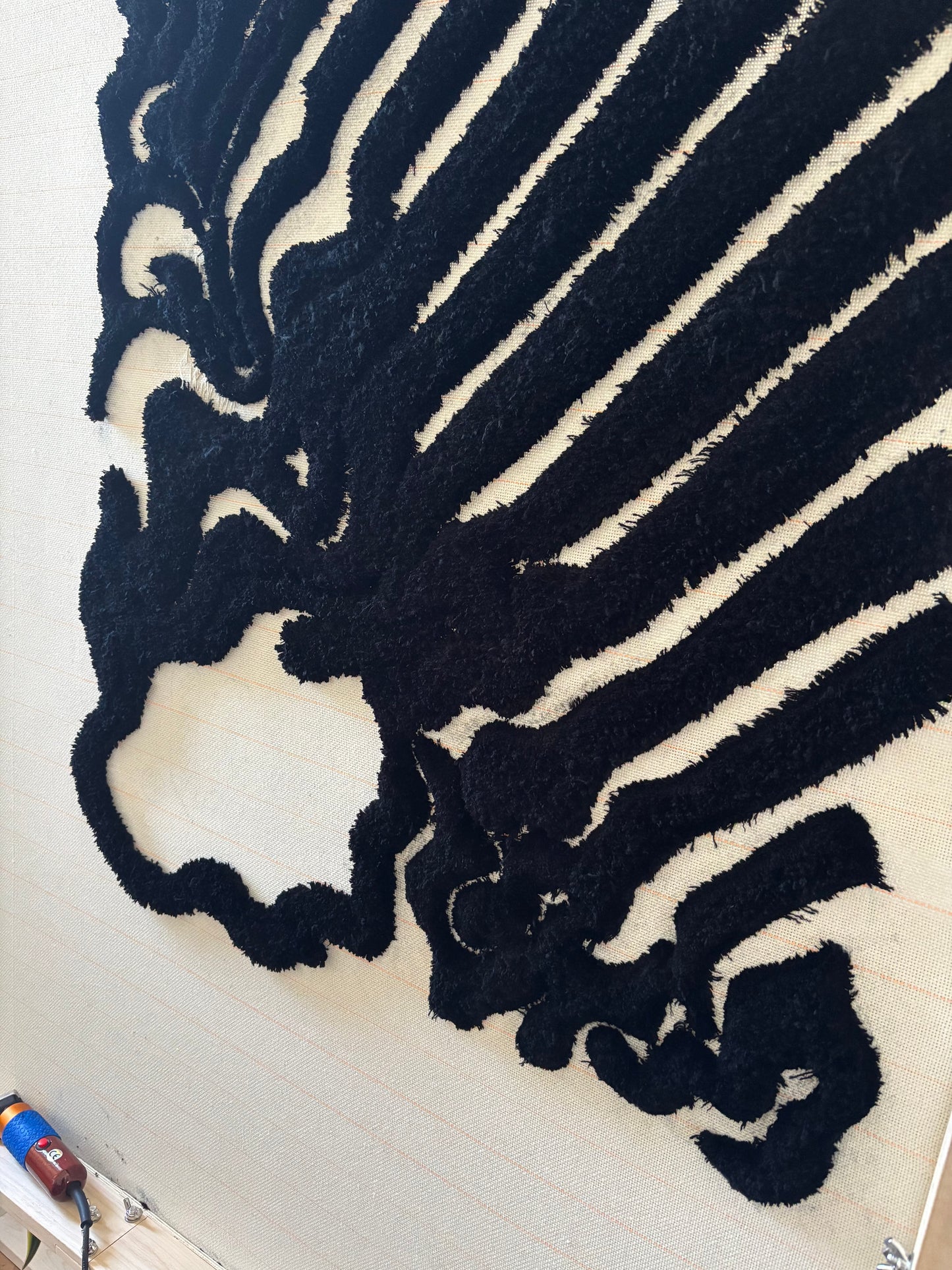 Opbouw Handgetuft tapijt