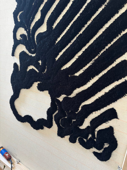 Opbouw Handgetuft tapijt