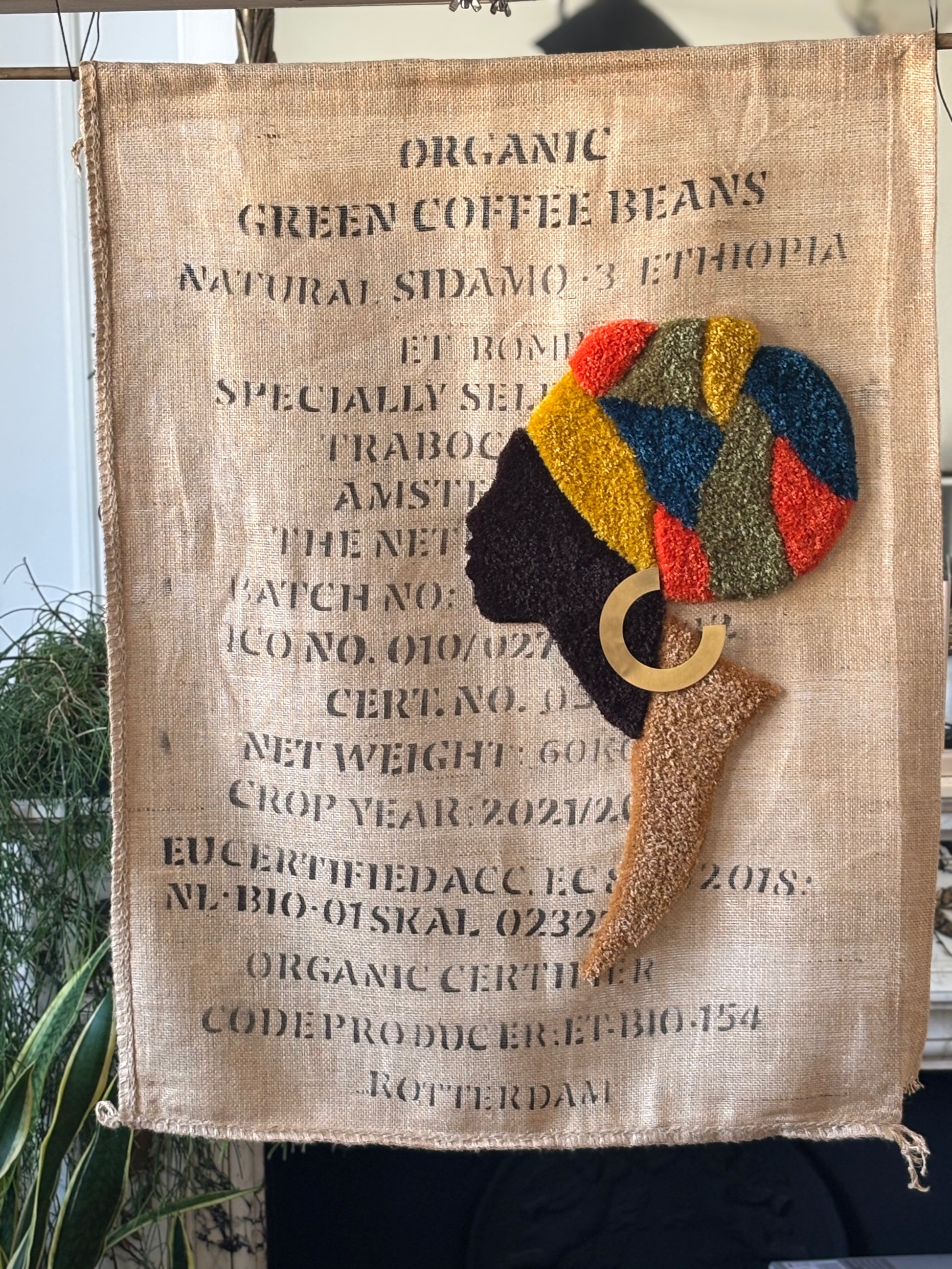 WANDwerk Handgetuft Coffee Lady One