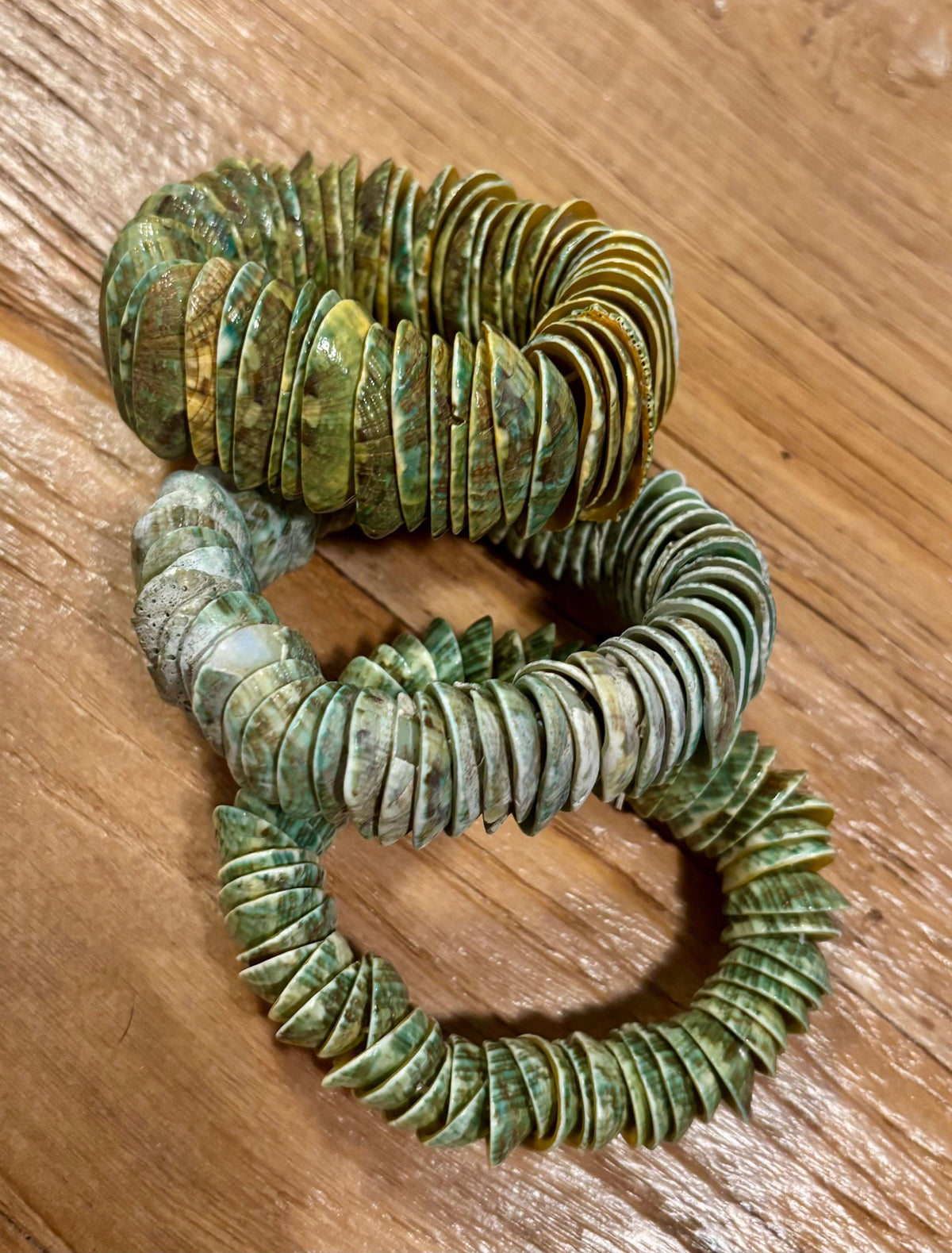 Handgemaakte armbanden schelp