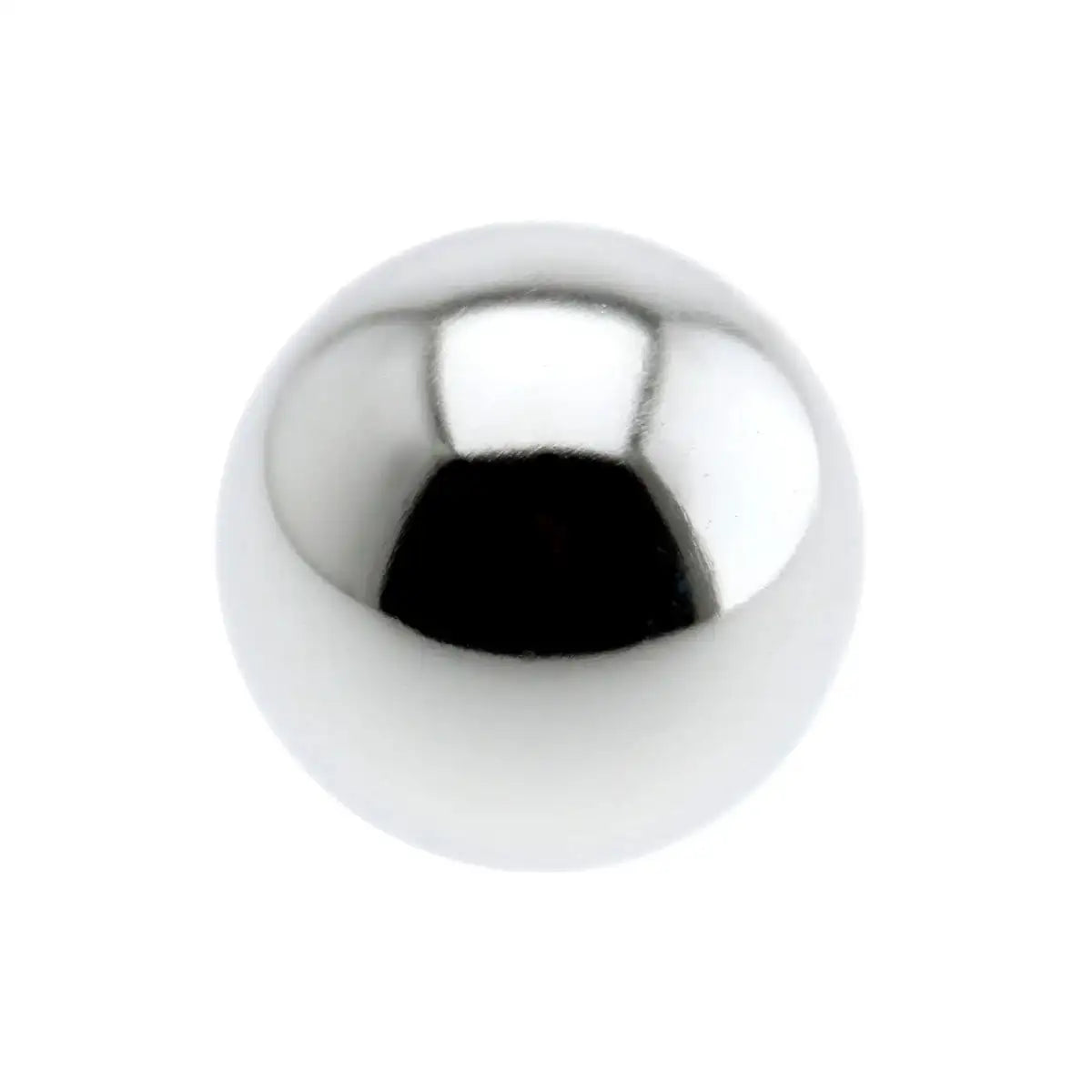 Hand met metalen meditatieballen voor stressverlichting en heling
