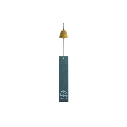 Kleurrijke Japanse windgong van gietijzer, handgemaakt, spiritueel decor voor tuin en huis